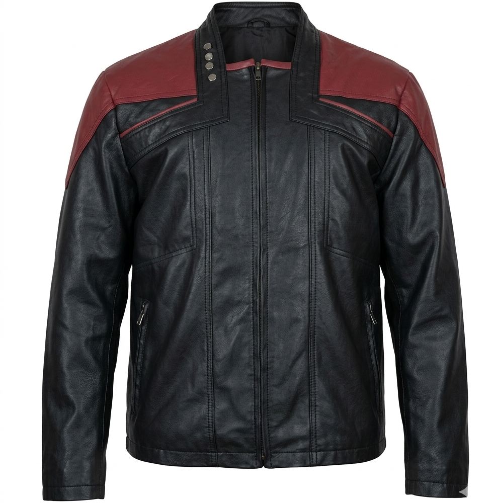 Leather jacket